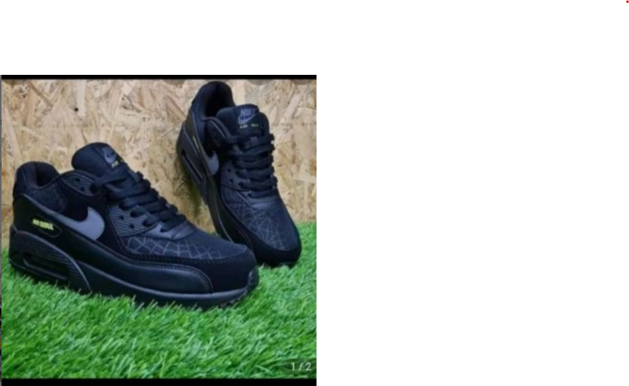 Nike Air Max 90 Casual Lifestyle Sneakers - Men's Cushioning Running Shoes - Available in Spider-Web Black, Olive, Grey/Yellow, Desert Sand & Triple Black