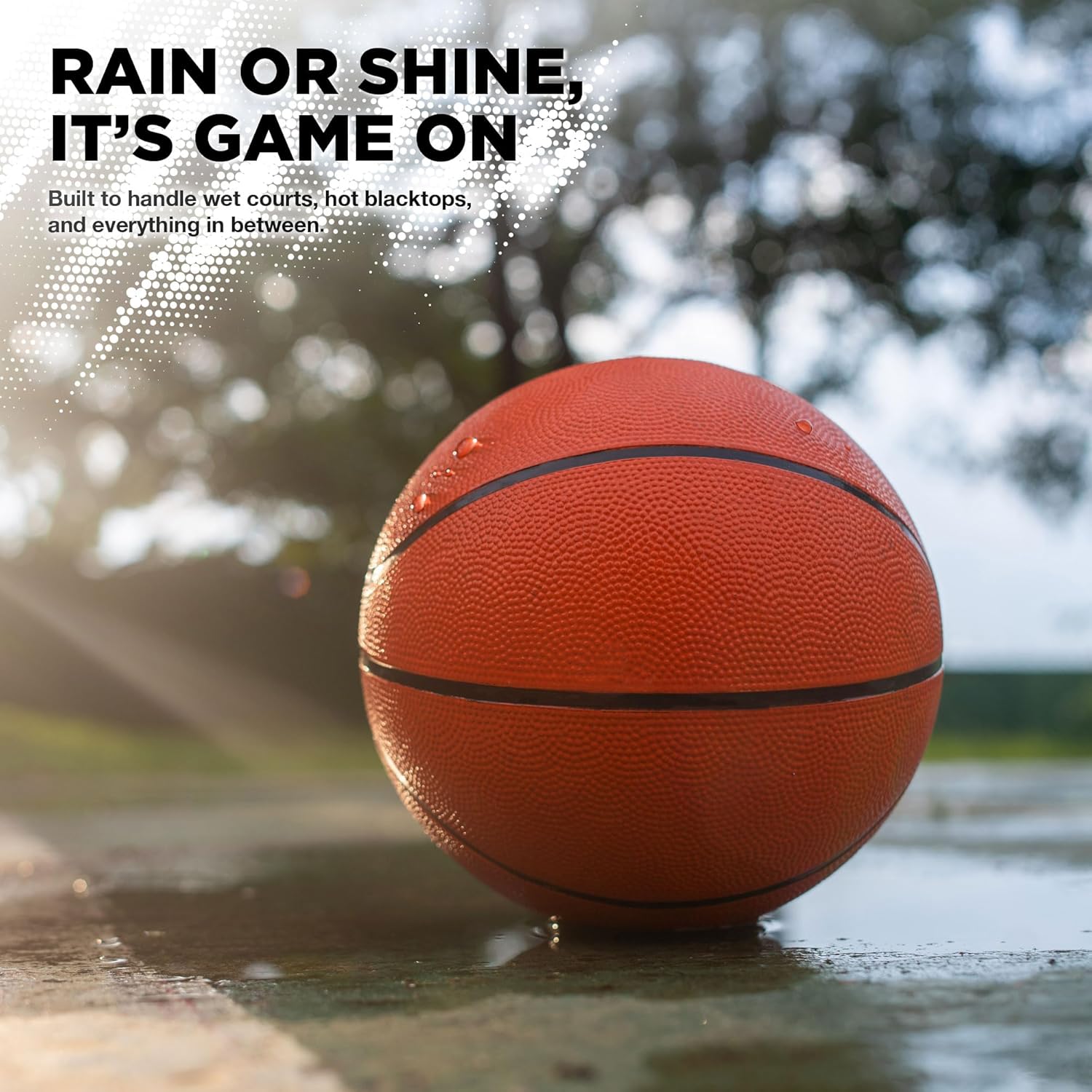 Regail Size 5 Basketball for Kids – Durable Rubber Youth Training Ball with Wide Grip Channels, Indoor & Outdoor Use, Includes Pump & Accessories, Beginner‑Friendly Basketball for Practice & Fun