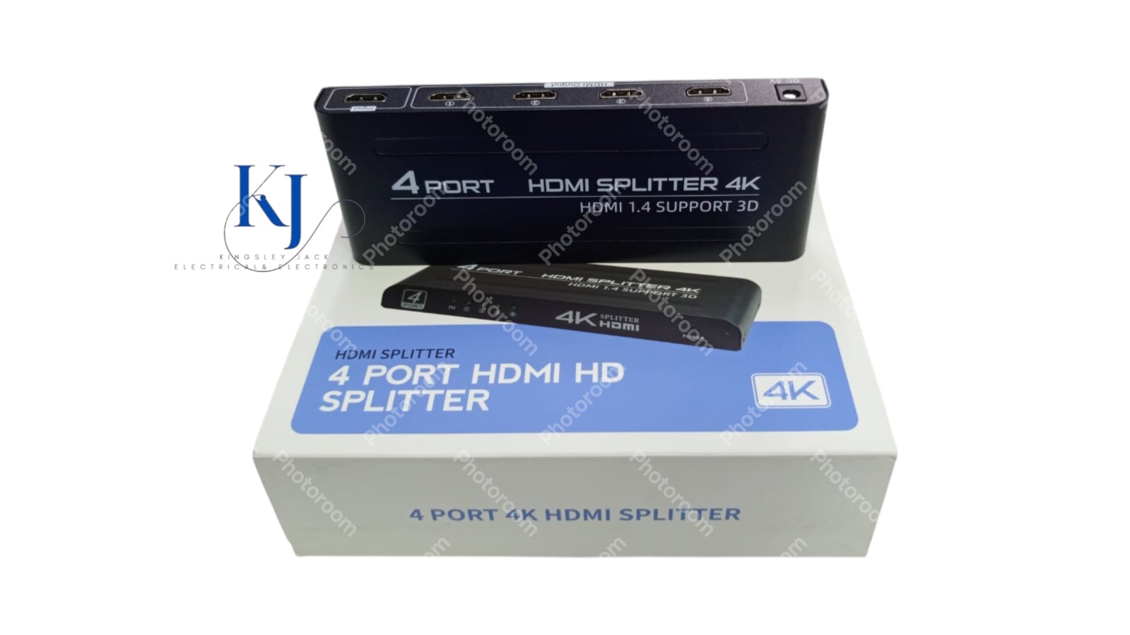 4 PORT HDMI SPLITTER 1X4 4K HDTV HDMI SIGNAL DISTRIBUTOR WITH 3D SUPPORT