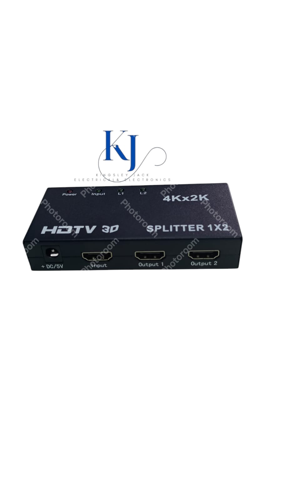 4K HDMI SPLITTER 1X2 HDTV 3D HDMI SIGNAL DISTRIBUTOR 1 INPUT 2 OUTPUTS