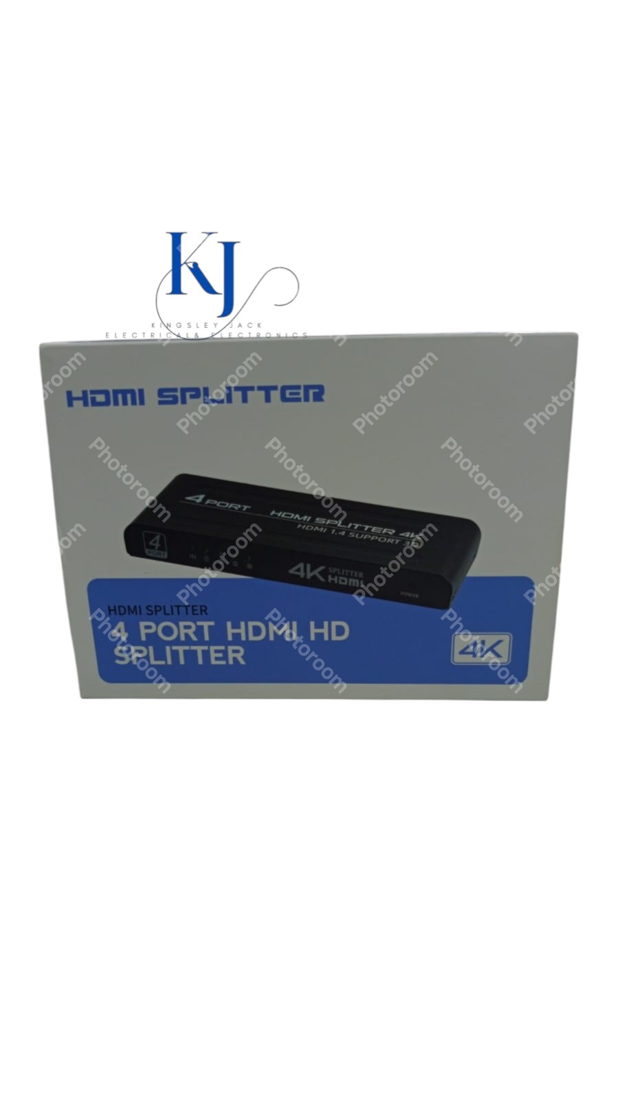 4 PORT HDMI SPLITTER 1X4 4K HDTV HDMI SIGNAL DISTRIBUTOR WITH 3D SUPPORT