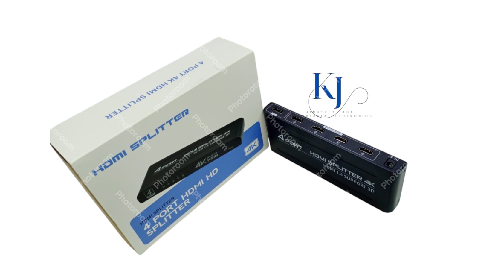 4 PORT HDMI SPLITTER 1X4 4K HDTV HDMI SIGNAL DISTRIBUTOR WITH 3D SUPPORT
