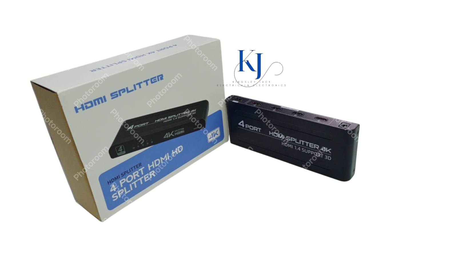 4 PORT HDMI SPLITTER 1X4 4K HDTV HDMI SIGNAL DISTRIBUTOR WITH 3D SUPPORT