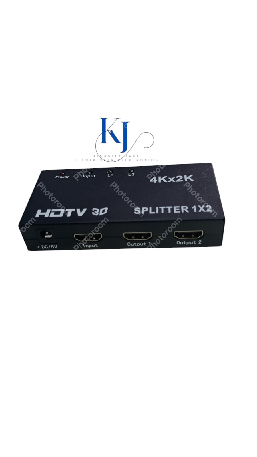 4K HDMI SPLITTER 1X2 HDTV 3D HDMI SIGNAL DISTRIBUTOR 1 INPUT 2 OUTPUTS