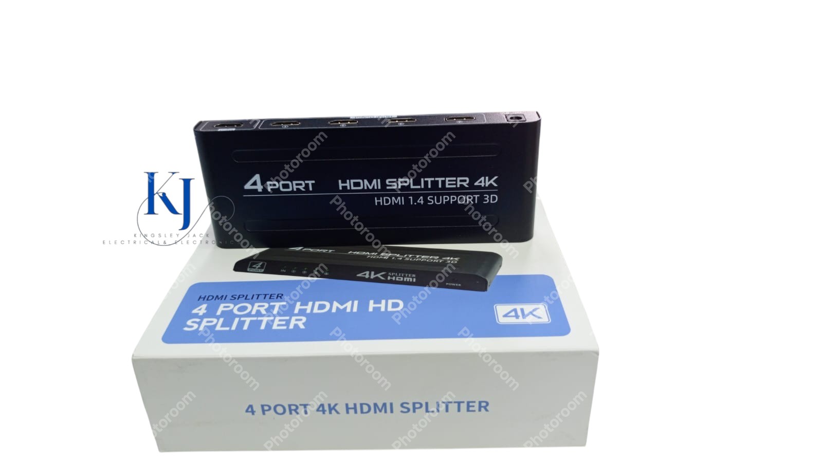 4 PORT HDMI SPLITTER 1X4 4K HDTV HDMI SIGNAL DISTRIBUTOR WITH 3D SUPPORT