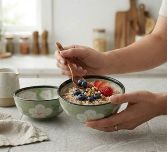 Sundabest Set of 6 Pieces Ceramic Bowls 6825
