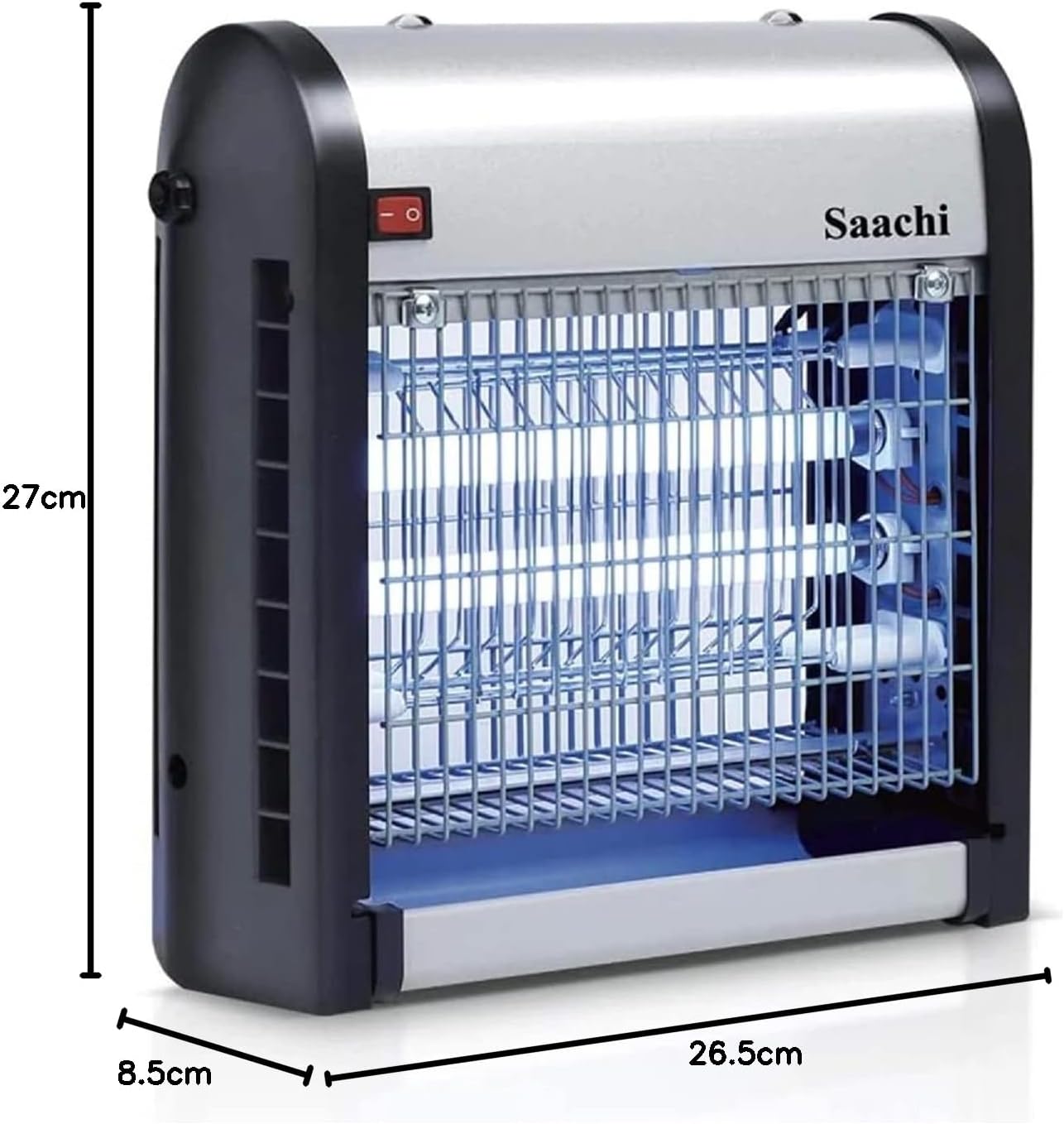Saachi Mosquito Killer with Mounting Attachment, 19W LED Indoor Outdoor Bug Killer Lamp, Insect Killer, Insect Trap, Pest Repellent, Insect Repellent Trap – 1 Year Warranty