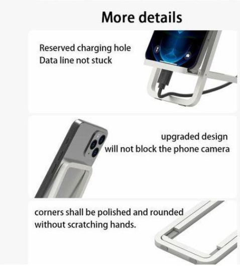 Samsung Portable Foldable Phone Stand Desktop Holder With Ultra Light Specification