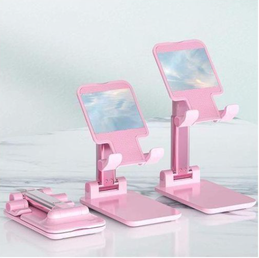 White Label Cell Phone Stand - Pink