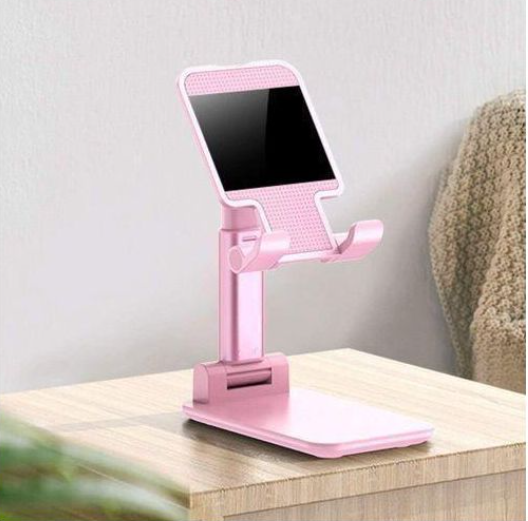White Label Cell Phone Stand - Pink