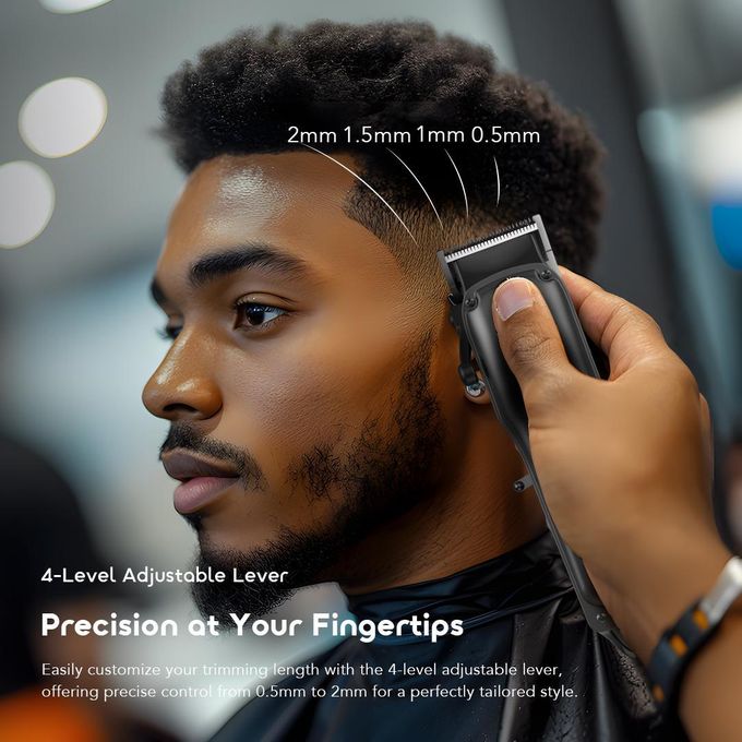 Oraimo EasyCut Hair Clipper Super Powerful Motor Adjustable Lever 365-day Warranty