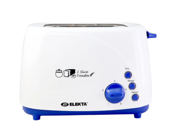 Elekta  Slice Toaster ET -252MKI 220 Volts Bread  Slice Toaster.