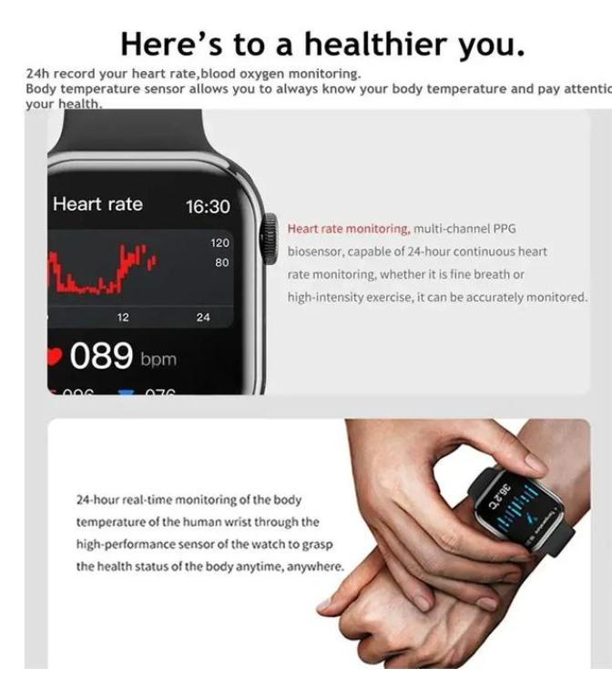 TiLECC 2023 New T900 Pro Max 49mm 2.09-inch Smart Watch