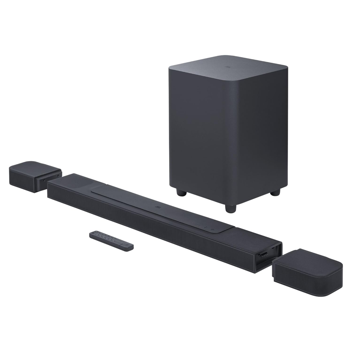 JBL Bar 1000 7.1.4 Channel Soundbar, Dolby Atmos Surround, Detachable Speakers, DTS:X + MultiBeam, PureVoice Tech, 880W Output, Built-In WiFi, Voice Assistant, 3D Sound