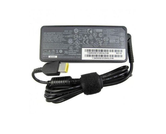 Lenovo USB yellow Genuine Laptop Charger Slim Tip AC Adapter-Black