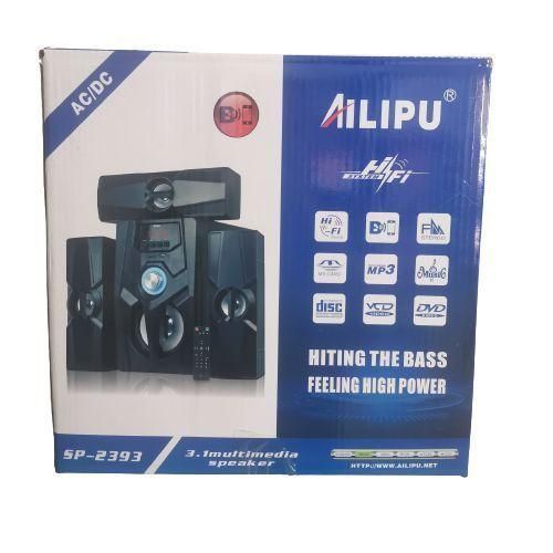 AILIPU Strong Bass 3.1 Bluetooth Multimedia Subwoofer - Black