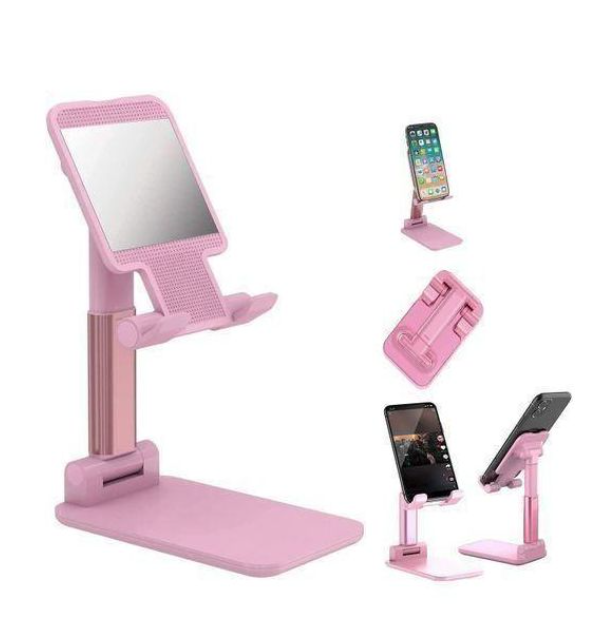 White Label Cell Phone Stand - Pink