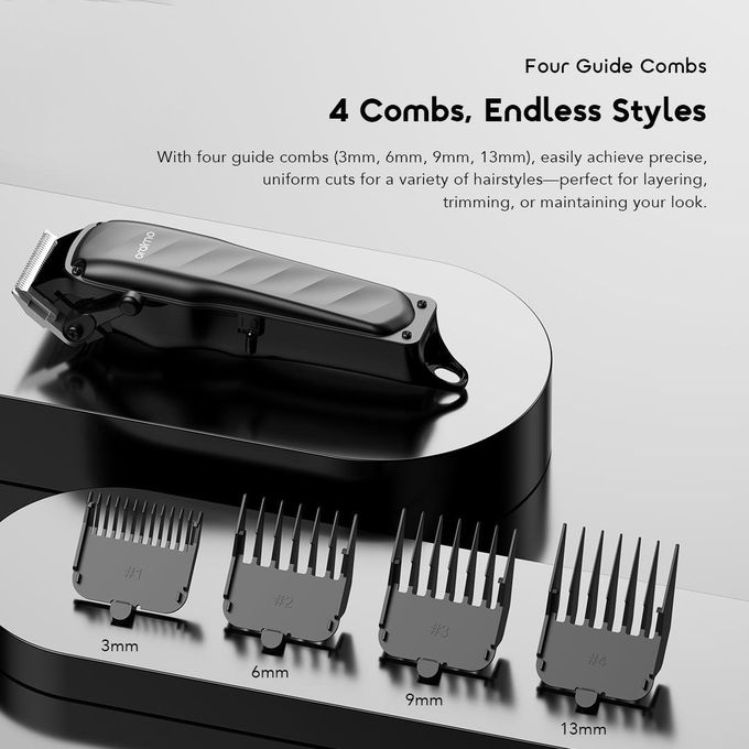 Oraimo EasyCut Hair Clipper Super Powerful Motor Adjustable Lever 365-day Warranty