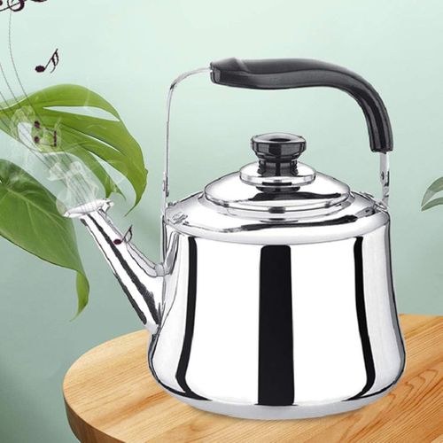 Sawa 3L Thick Stainless Steel Large Capacity Whistling Kettle - Silver