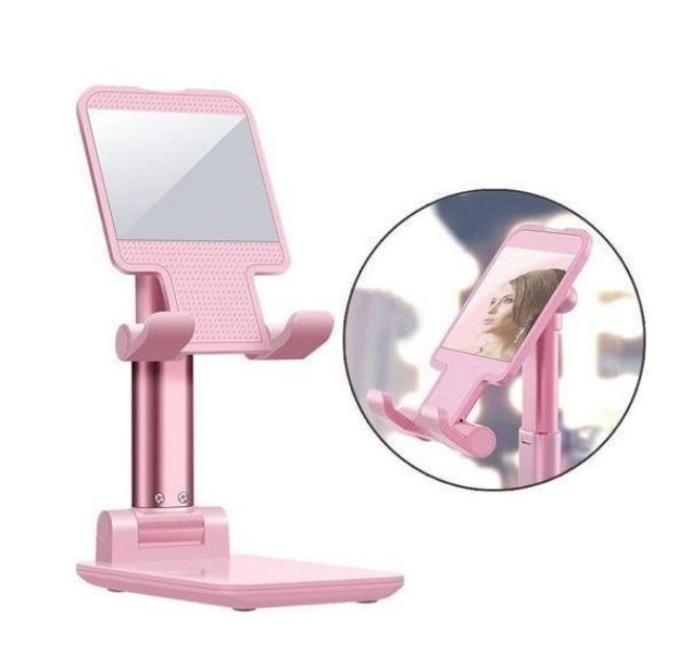 White Label Cell Phone Stand - Pink