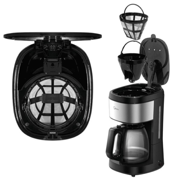 Midea 1.5 Liter Coffee Maker  Easy To Operate– MCD150MWBPK [black]