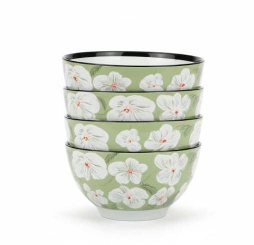 Sundabest Set of 6 Pieces Ceramic Bowls 6825