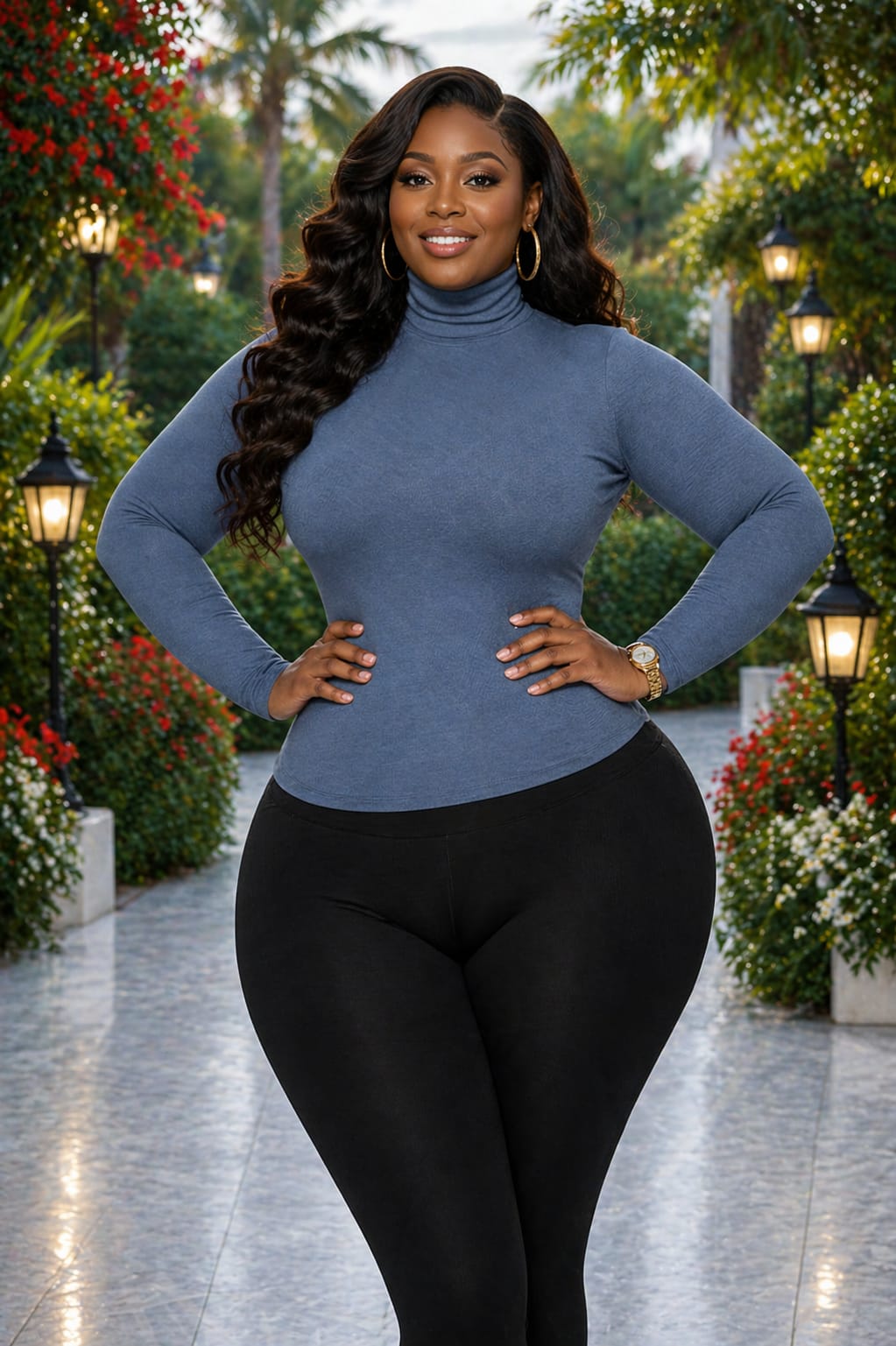 Women Free Size Pull Neck Blouse with High Stretch Tights 2 Piece Outfit Comfortable Stylish Casual Wear Soft Breathable Fabric Elegant Everyday Set
