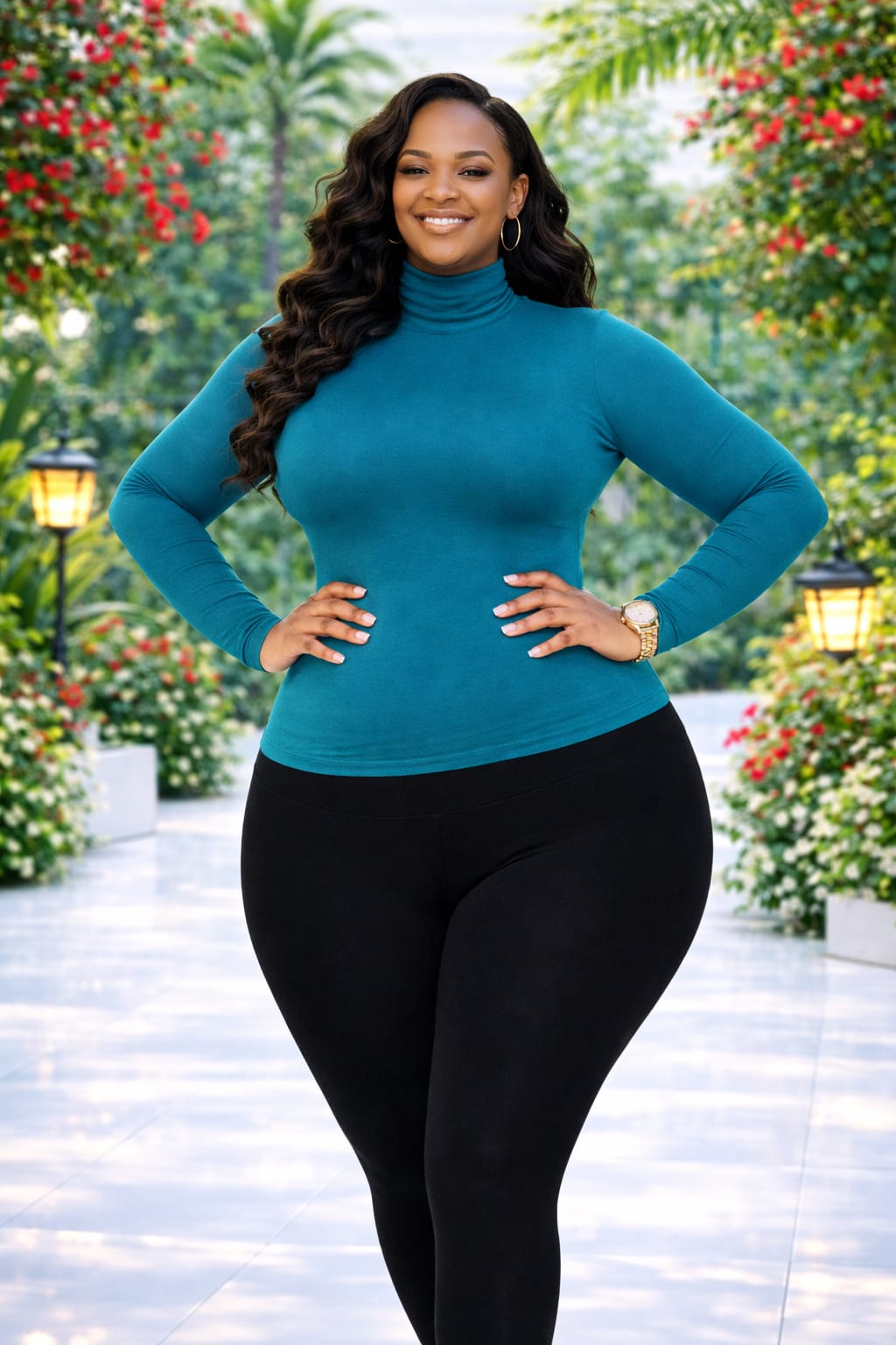 Women Free Size Pull Neck Blouse with High Stretch Tights 2 Piece Outfit Comfortable Stylish Casual Wear Soft Breathable Fabric Elegant Everyday Set