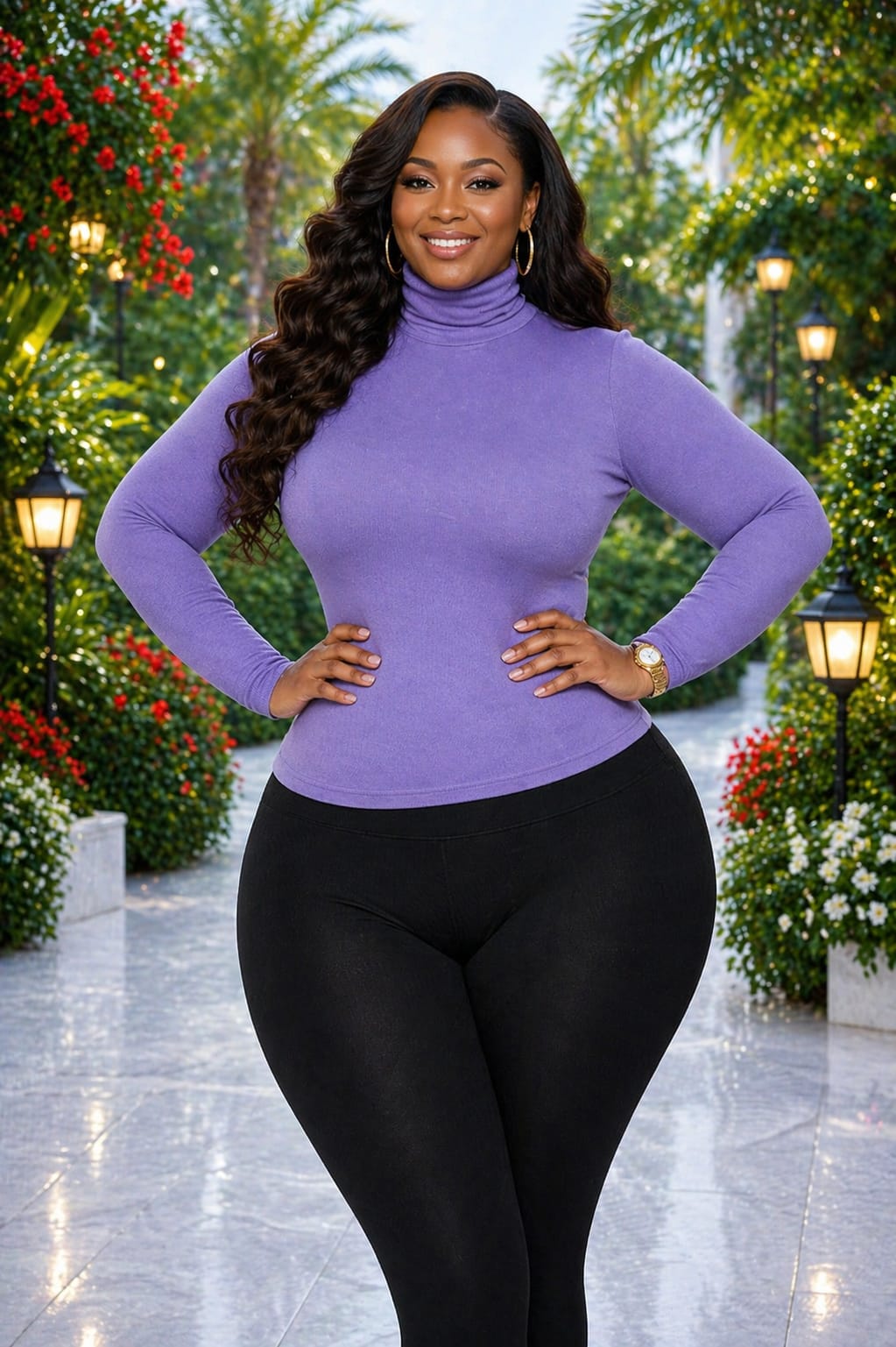 Women Free Size Pull Neck Blouse with High Stretch Tights 2 Piece Outfit Comfortable Stylish Casual Wear Soft Breathable Fabric Elegant Everyday Set