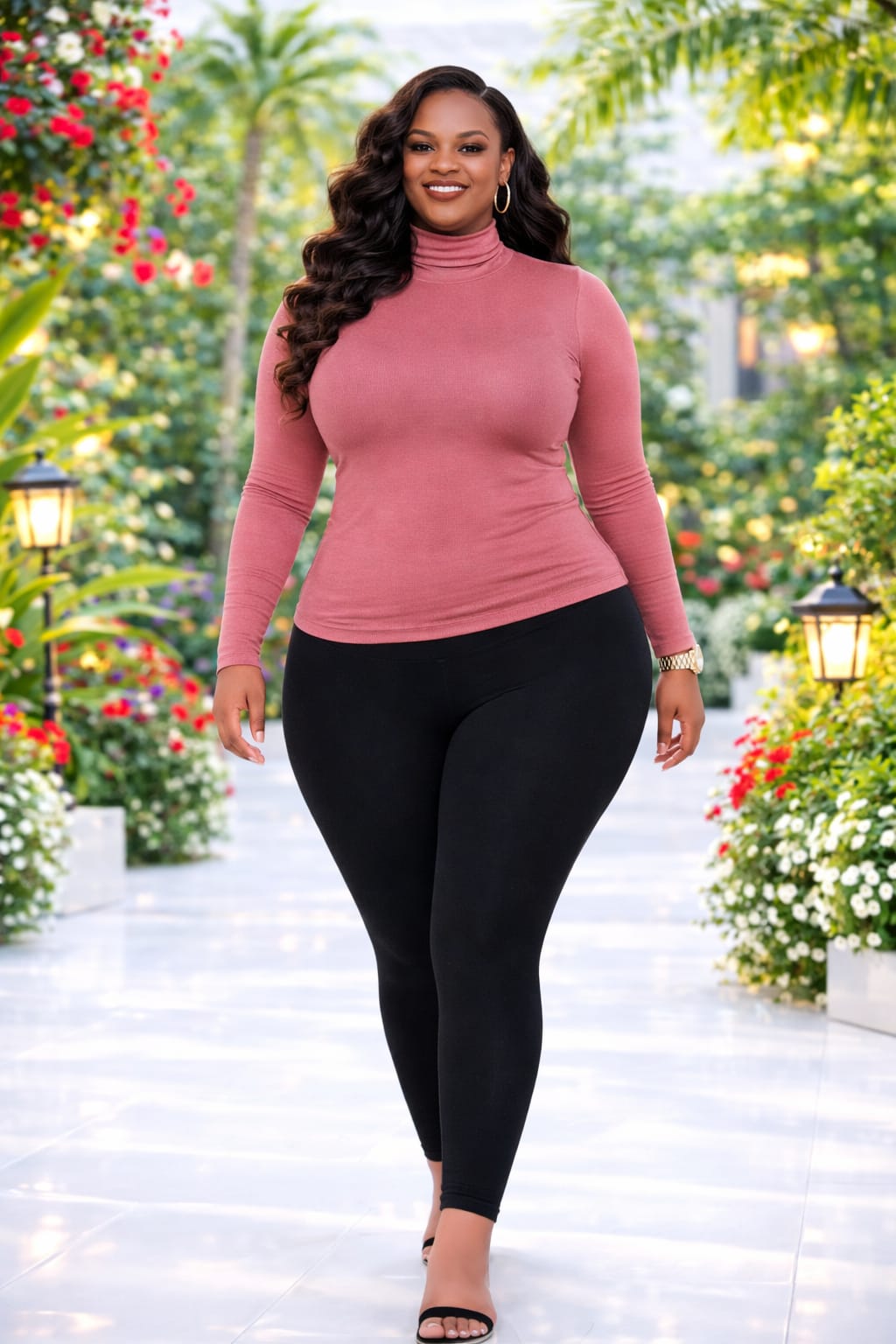 Women Free Size Pull Neck Blouse with High Stretch Tights 2 Piece Outfit Comfortable Stylish Casual Wear Soft Breathable Fabric Elegant Everyday Set