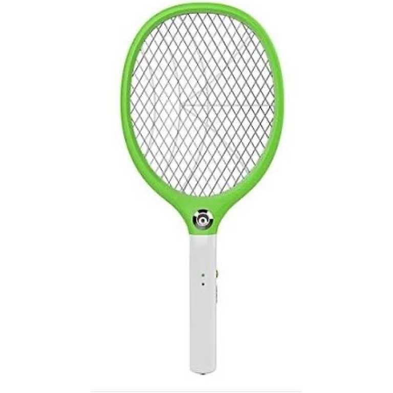 DP-06 Rechargeable Electric Mosquito Swatter with LED Light – Powerful Bug Zapper Racket for Home & Outdoor Use