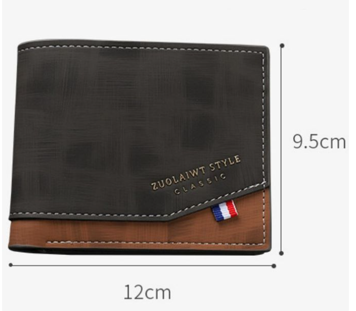Mateamoda Men Bags Wallet Purse Card Bags Male BagsThe wallet has many layers, organizing your items very clearly, and can hold different cards (ID, bank card, etc.), which is very practical.