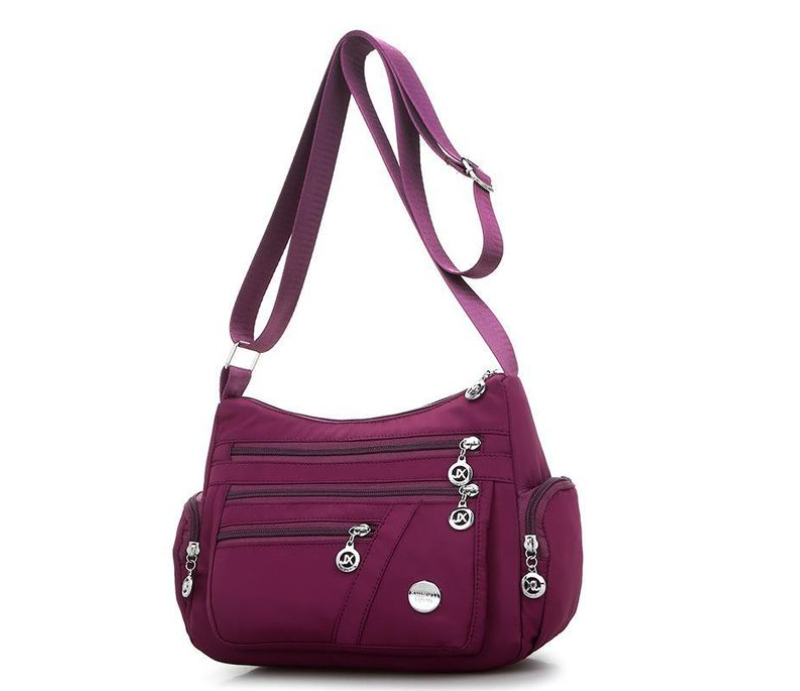 Bekia Cloth bag shoulder bag multi pocket handbag women's cross body shoulder bag women's messenger bag classic women's bag