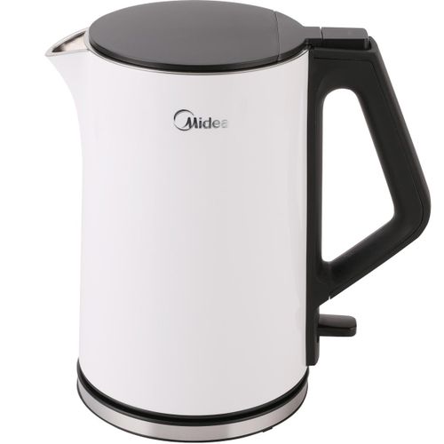 Midea 1.5L Double-Wall Electric Kettle (MK-SH15COLOUR 102A2) – 1800W Rapid Boil, SUS304 Stainless Steel Interior, Cool-Touch Safety & Boil-Dry Protection