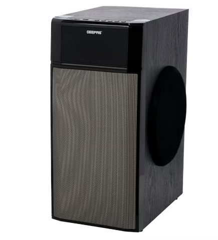 Geepas 3.1 Channel Multimedia Speaker System – 40000W PMPO – Bluetooth, USB, FM, RGB LED Lights – Model GMS8522
