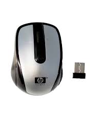 HP Invent Wireless Mouse – Platinum Series | High-Precision Optical Sensor | Adjustable DPI | Ergonomic 2.4GHz USB Mouse for Laptop, PC & Desktop