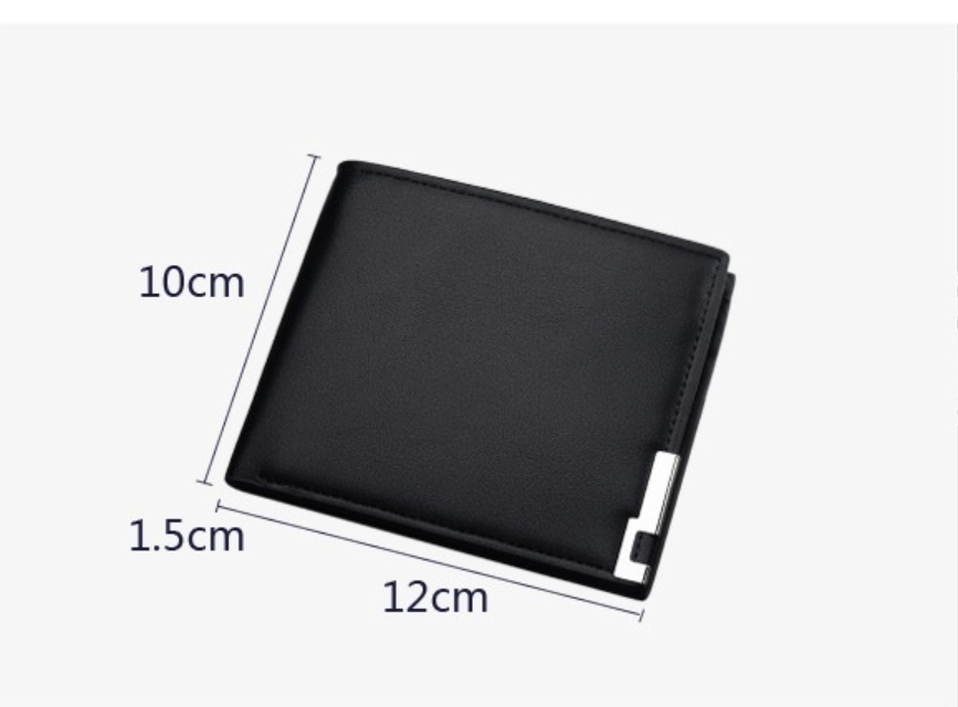 Men's Stylish Wallet, Multi-card Slot Ultra-thin Card Holder small wallet has a compact and portable design that can be easily carried, and you can keep the chain wallet in your pockets and pockets