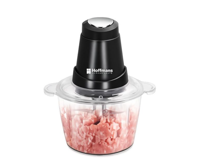 Hoffmans HM-8827, Food Chopper, Meat Grinder - Clear Power 400W Capacity: 2 Liters Food grade Acrylic Bowl Removable cleaningChange-speed gear box