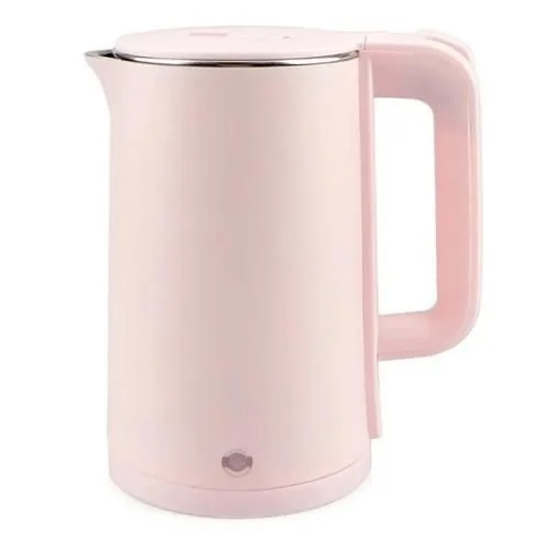 PTL Professional 2.5 Litre Electric Water Heater – Food Grade 304 Stainless Steel Interior, Double Wall Cool-Touch Exterior, 2000W Rapid Boil Kettle – Pink