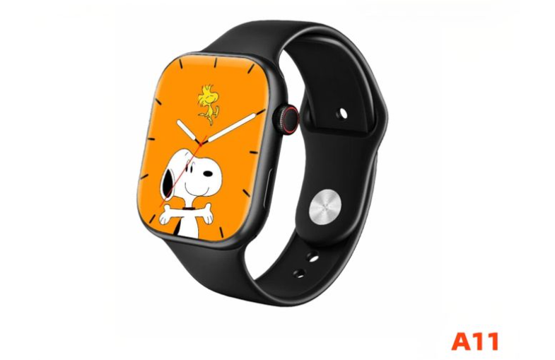 NODIZZ Local Stock-A11 smartwatch, with a 1.95-inch high-definition large screen, health monitoring, fitness tracker, wireless charging, 5-day ultra-long battery life, and 2 different style straps Pin