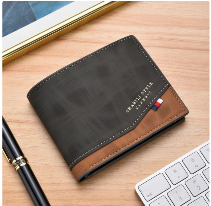 Mateamoda Men Bags Wallet Purse Card Bags Male BagsThe wallet has many layers, organizing your items very clearly, and can hold different cards (ID, bank card, etc.), which is very practical.