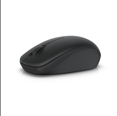 Dell WM126 Wireless Optical Mouse | 1000 DPI Precision | 12-Month Battery Life | 2.4GHz Plug-and-Play | Ambidextrous Design (Black)
