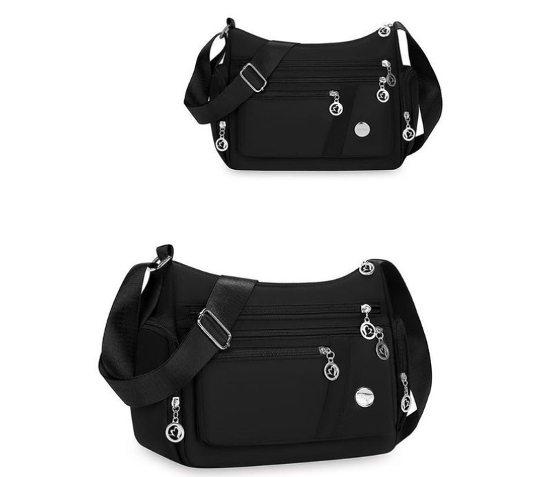 Bekia Cloth bag shoulder bag multi pocket handbag women's cross body shoulder bag women's messenger bag classic women's bag