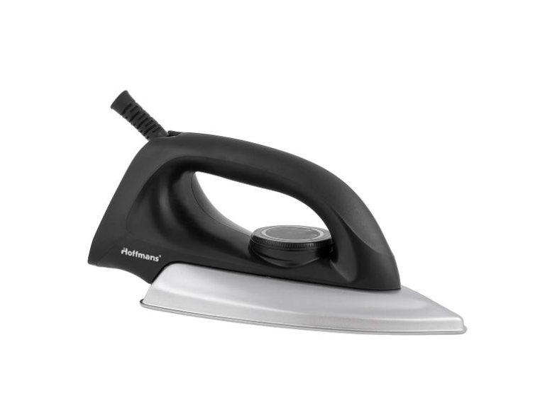 Hoffmans HM-9035 Dry Iron / Flat Iron – 1200W - Silver & BlackMake ironing faster, easier, and more effective with the Hoffmans HM-9035 Dry Iron, designed to deliver crisp, wrinkle-free clothes