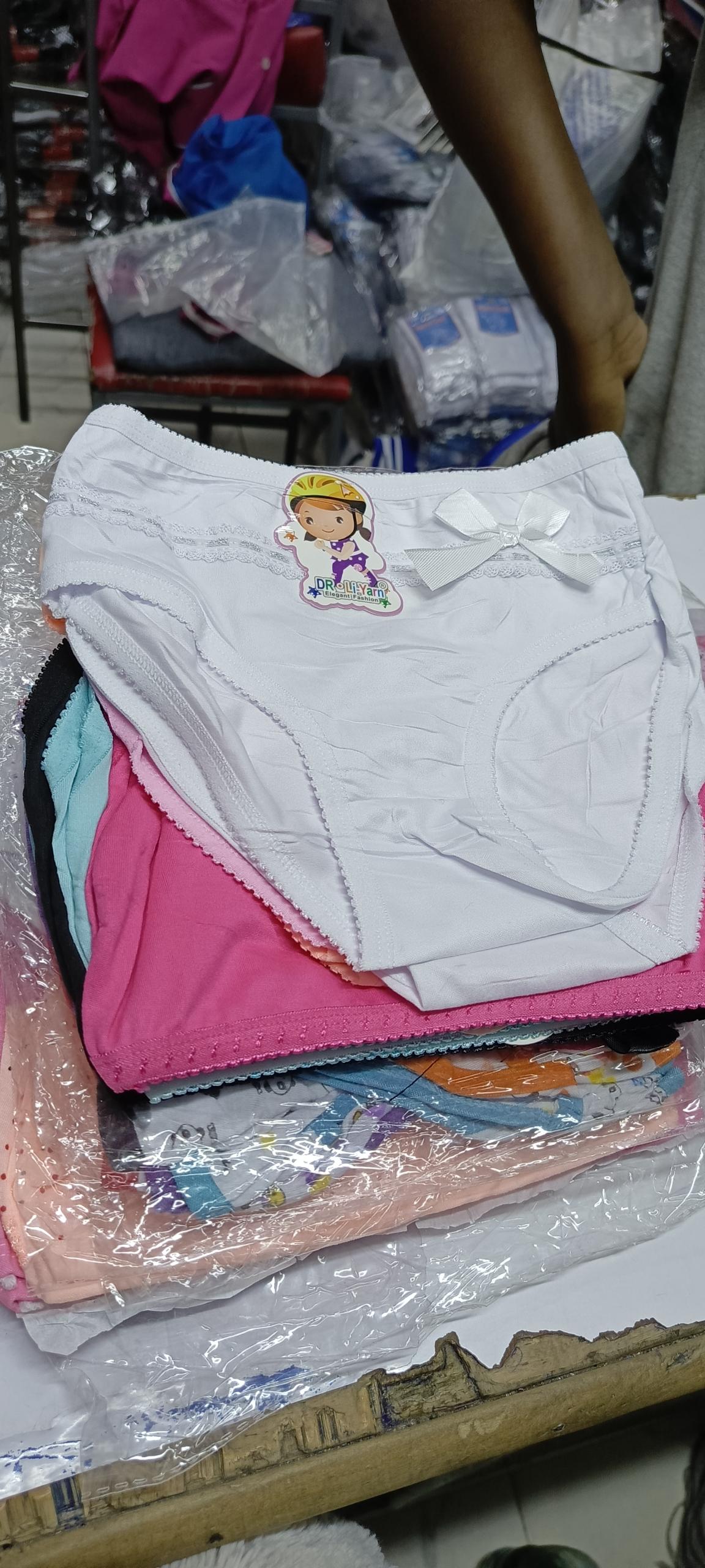 6Pcs Cotton Children Girls Underwear Baby Girl Lace Panty Kids Cute Cartoon Comfortable Panties Baby Clothing