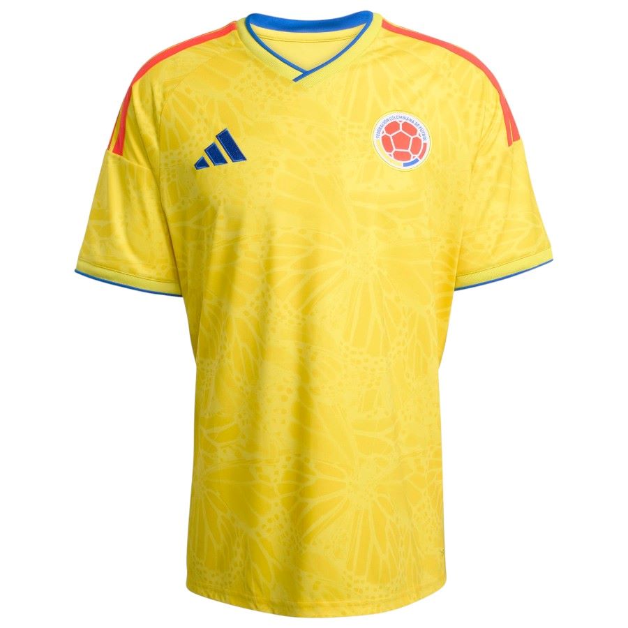 💛 TRICOLOR ENERGY • WORLD CUP 2026 🇨🇴 Colombia Fan Jersey – Bright Yellow Football Kit ⚽ Breathable Sports Wear 🔥 Premium Replica Edition