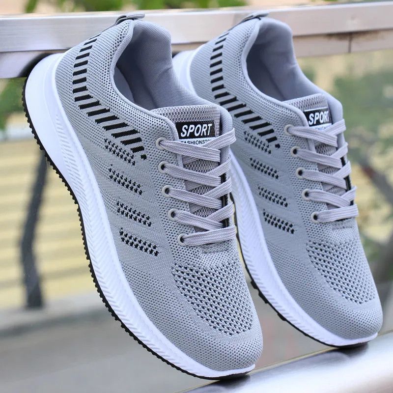 Sports wear resistant, ultra light, odor proof, versatile casual shoes, anti slip running shoes, men's outdoor protective shoes