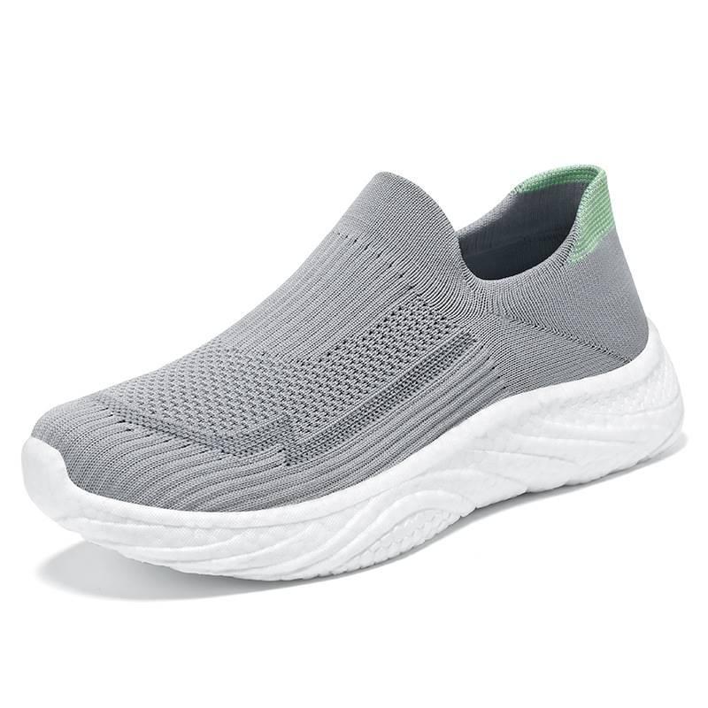 2026 New Fashion Sneakers, Casual Soft-Soled Trendy One-Step Running Men's Shoes with Shock-Absorbing Soles