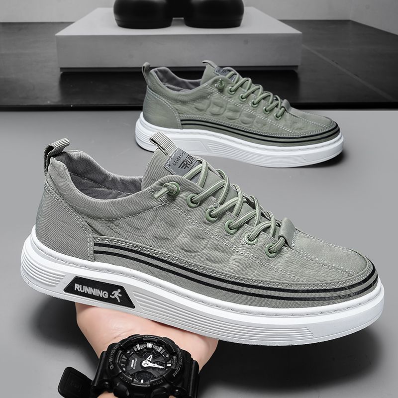 Men's High-Quality Canvas Shoes 2026 Summer New Lightweight Breathable Anti-Odor Casual Shoes Old Beijing Cloth Shoes Trendy Footwear