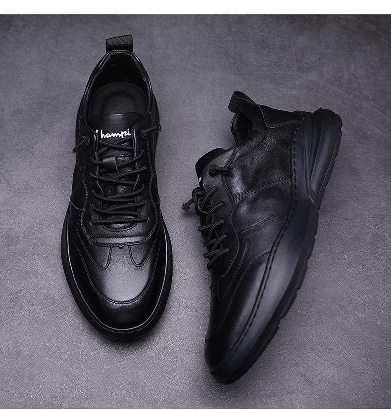 【Really Cowhide】Spring New Style Shoe - Fashion Versatile Leather Shoe with Soft Leather Sole, Perfect for Driving, Lazy Leisure Shoe, White Sneaker